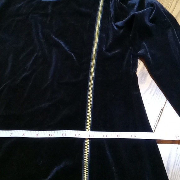 FRENCH CONNECTION 10 Women NEW DRESS Black Party Casual VELVET Cocktail - Picture 9 of 10